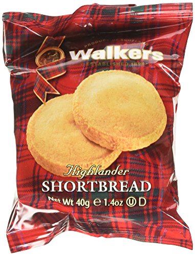 Walkers Highlander Shortbread 40 g (Pack of 24)