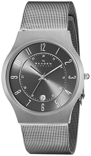 Skagen Men's Titanium Watch Grey 233XLTTM