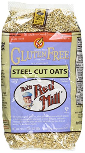 One 24 oz Bob's Red Mill Gluten Free Steel Cut Oats