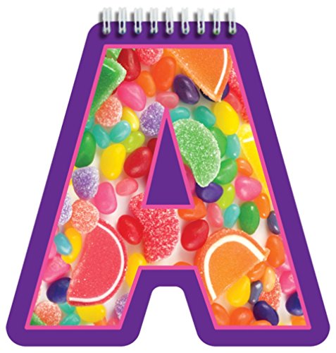 iscream Letter A Shaped Initial Notebook