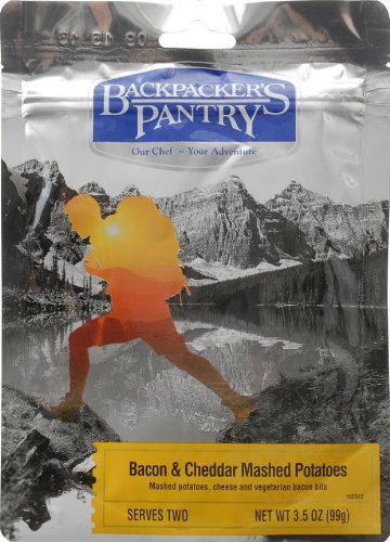Backpacker's Pantry Bacon Cheddar Mashed Potatoes, Two Serving Pouch