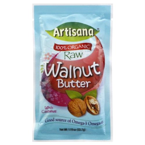 Artisana Organic Raw Walnut Butter -- 1 Squeeze Pack