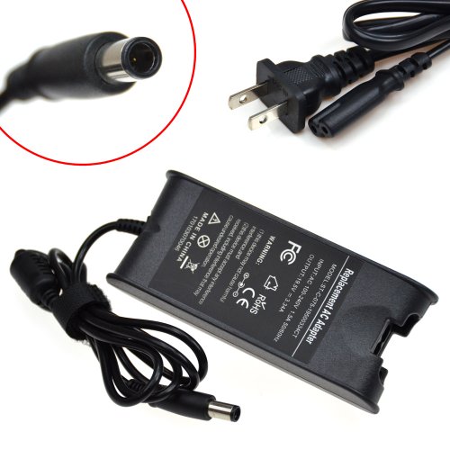 65W New Laptop AC Adapter Power Supply Charger Power Cord for Dell LATITUDE D400 D410 D420 D430 D500 D505 D510 D520 D530 D531 D531N D600 D610 D620 D630 D630N D631 D631N D800 D810 D830 D830N X300 131L, Dell INSPIRON 6400 8600 600M, Dell PRECISION M20 M60 M65 M70 M140 M1210, Dell INSPIRON: 300m 500m 510m 505m 600m 610m 630m 640m 700m 710m 6000 6400 8600 9200 1420 1501 1520 1521 1525 1526 E1405 E1505 D631 1545, Dell VOSTRO 1000 1400 1500