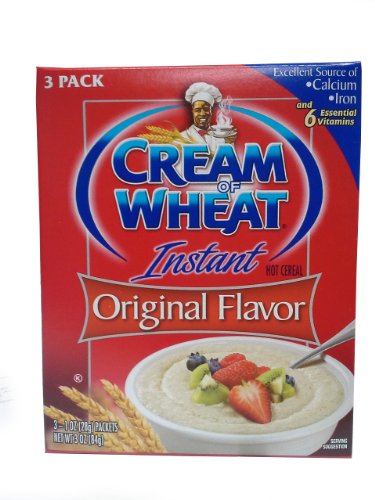 Cream of Wheat Instant Hot Cereal Original 3 Packs Per Box (3 Boxes)