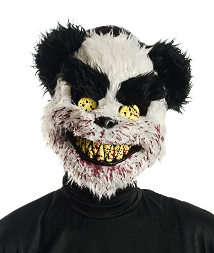 New Halloween Party Horror Teddy Mask Adults Scary Fancy Dress Costume Accessory