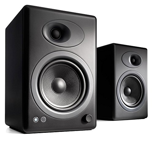 Audioengine A5+ Powered Multimedia Speakers Pair in Satin Black