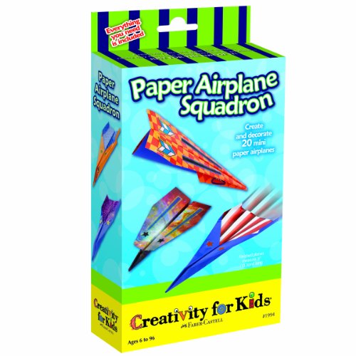 Creativity for Kids Paper Airplane Squadron