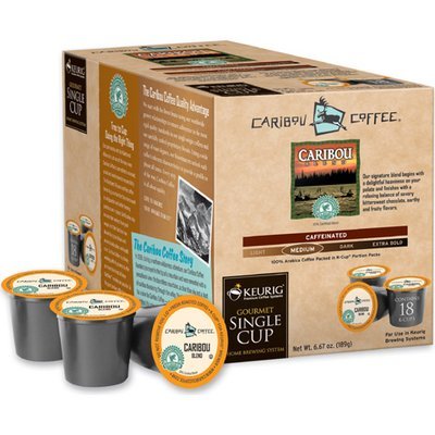 Caribou Daybreak Morning Blend Coffee Keurig K-Cups, 108 Count