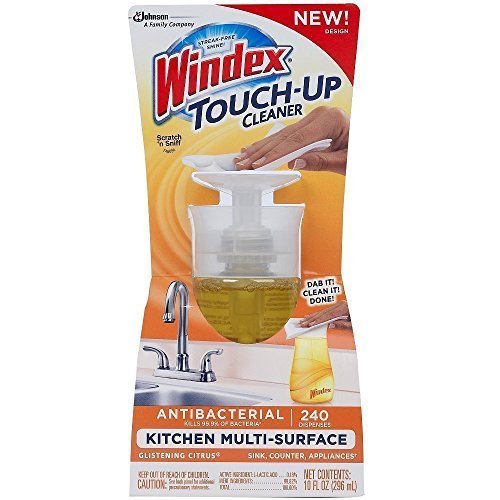 Windex Touch-Up Multi-Surface Cleaner (Pack of 2) , 10 Oz/ 296ml