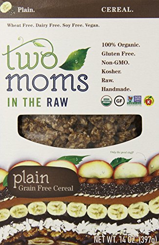 Two Moms in the Raw Organic Gluten-Free Raw Grain Free Cereal, 14 Ounce