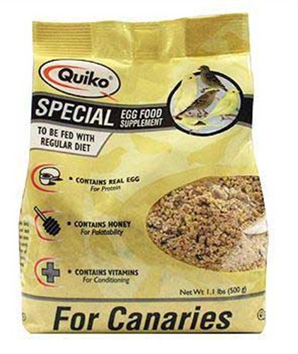 Quiko Special Egg Food Supplement for Canaries, 1.1 lb.