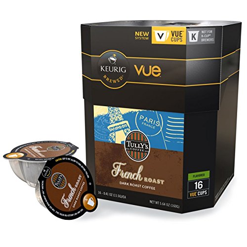 Keurig V-Cup Tully's French Roast 16ct