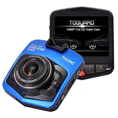 TOGUARD 2.46 LCD Full HD 1080P Dashcam Car Dvr Camera,Novatek NT96220,G-sensor,Parking Monitor,Motion Detection,Loop Recording,Night Vision