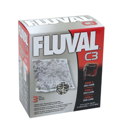 Fluval C3 Zeo-Carb - 3-Pack