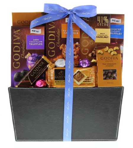 Wine.com Godiva Thank You Chocolate Gift Basket