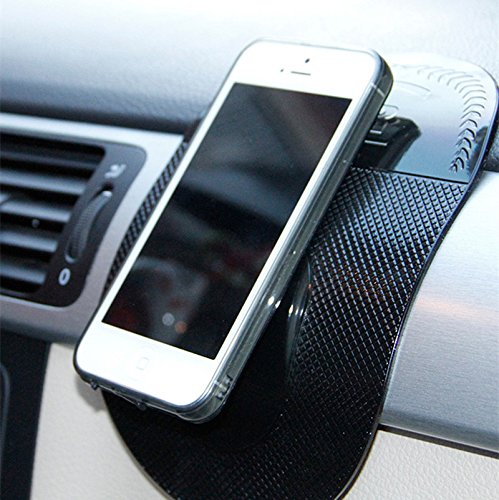 Chihiro 2Pack Car Grip Pad Non Slip Sticky Anti Slide Dash Cell Phone Mount Holder Mat