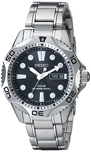 Seiko Men's SNE107 Stainless Steel Watch with Link Bracelet