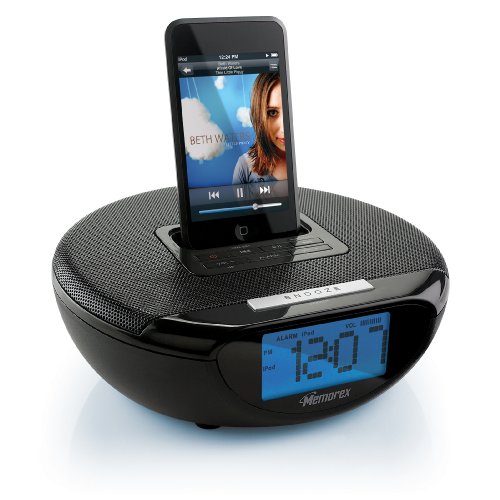 Memorex MI2001UK iPod Clock Radio Speaker System