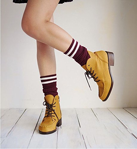 Coromose Womens College Girls Style Thigh High Socks Stockings