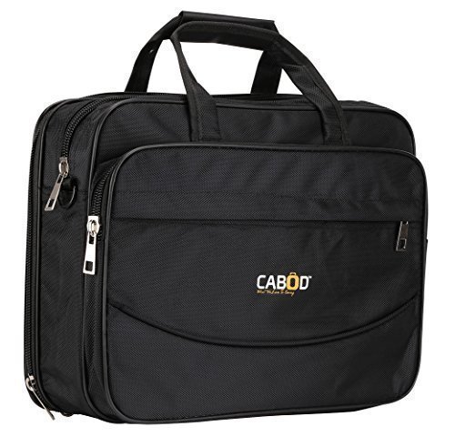 Cabod(TM) Laptop And Tablet Messenger Nylon Bag 15.6 Inch - Black