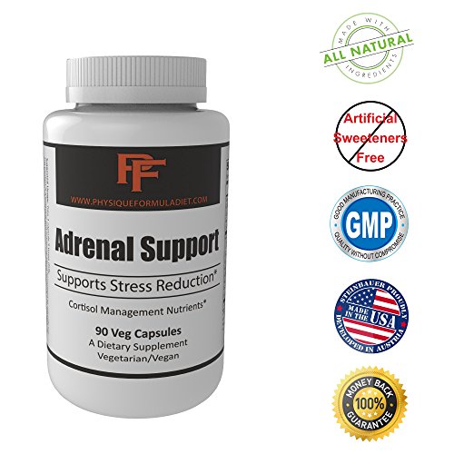 Adrenal Support: Natural Cortisol Supplement and Adaptogenic Herb Complex