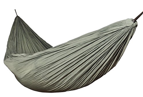 Hammock for Camping, Backpacking, or Hangout; Big W's Wildwood Hammocks Are Ultralight, Strong, & Portable; Durable Parachute Nylon; Triple Stitching; Carabiners for Easy Hanging