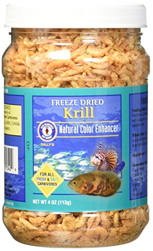 San Francisco Bay Brand ASF71340 Freeze Dried Krill for Fresh and Saltwater Carnivores, 113gm