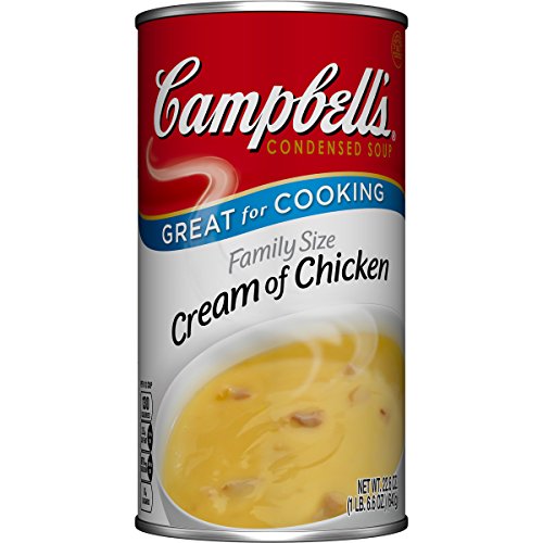 Campbell's Condensed Soup, Cream of Chicken, Family Size, 22.6 Ounce (Pack of 12)