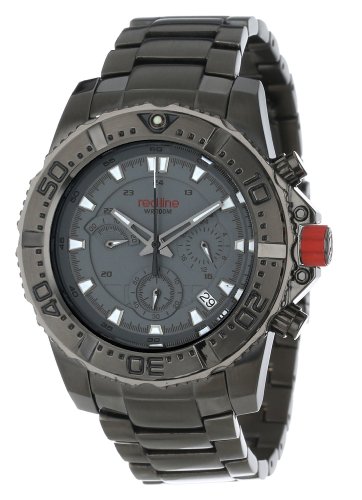 red line Men's RL-50030VK-GUN-014 Stainless Steel Watch with Gray Dial