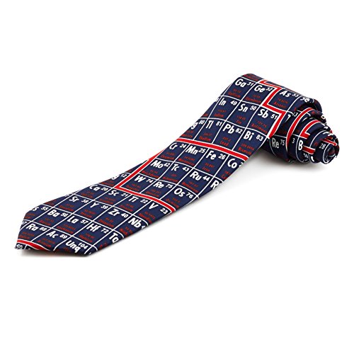 John William Periodic Table of Elements Chemistry Science Tie