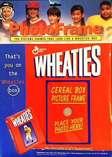 Wheaties Photo Frame - Cereal Box Shaped Picture Frame