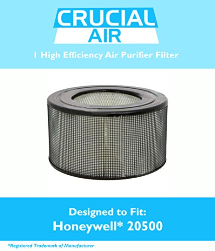 Honeywell 20500 Air Purifier Filter Fits Honeywell Enviracaire Model 10500, EV-10, 17005, 170xx & 83170, Designed & Engineered by Crucial Air