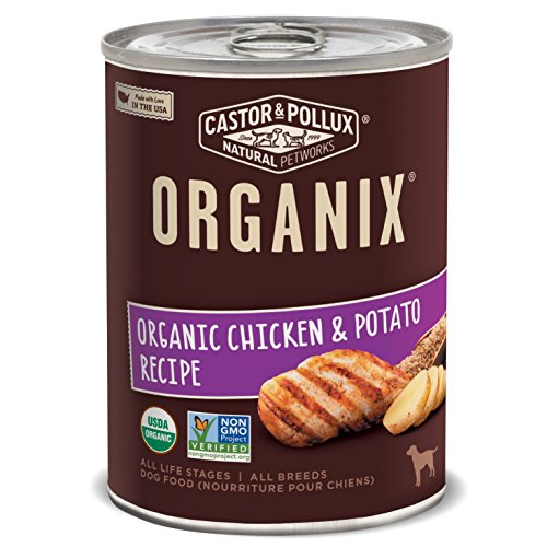 Castor & Pollux Organix Chicken and Potato Adult Dog Food, 12.7 Ounce Cans (Pack of 12)