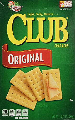 Keebler Club Crackers Original, 13.7 Oz. (Pack of 3)