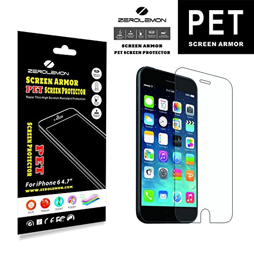 iPhone 6/6s Screen Protector, ZeroLemon Ultra Glass Armor - 9H Premium Tempered Glass Screen Protector for iPhone 6/6s (4.7 inch)(Fits All Versions of iPhone 6/6s)