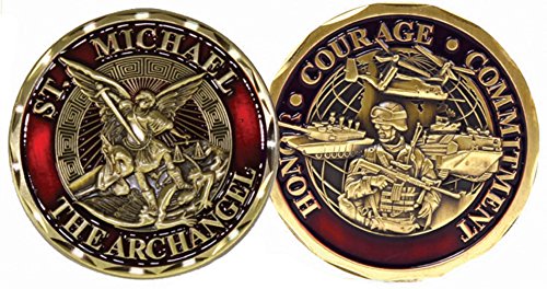 St. Michael the Archangel Soldier Challenge Coin