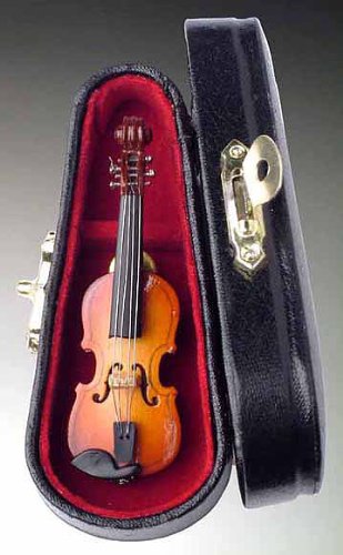 Violin Pin Pin w Instrument Case Musical Gift NEW