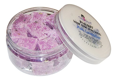Diva Stuff , Relaxing and Soothing Lavender Sugar Scrub, Exfoliates and Hydrates Skin, 8 Oz
