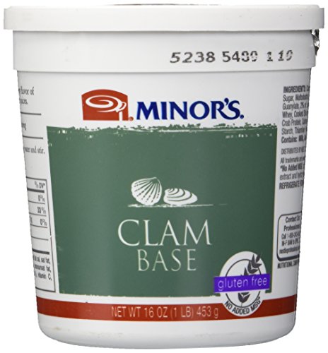 Minor's Clam Base No MSG Added - 1 lb. Jar