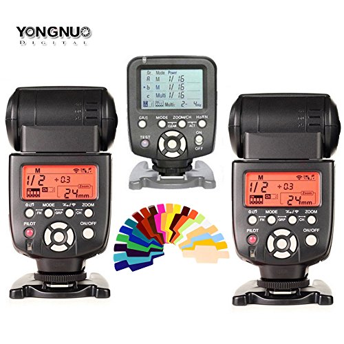 Yongnuo YN560 III 2 PCS Flash Speedlite kit + YN560 TX Flash Controller for Canon DSLR Cameras