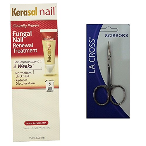 Kerasal Nail Fungal Nail Renewal Treatment 15 ml + Free Nail Scissor