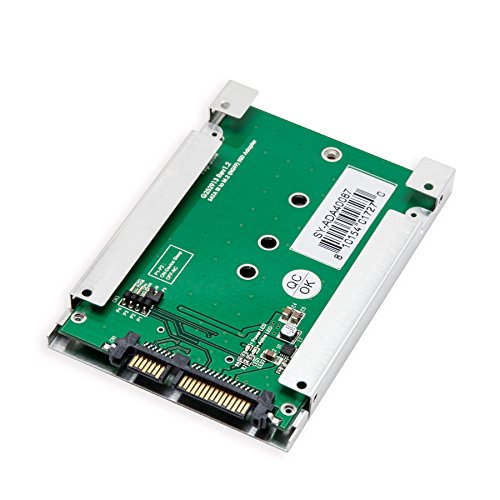 IOCrest (NGFF) M.2 SSD to SATA III 2.5-Inch Enclosure Adapter Components