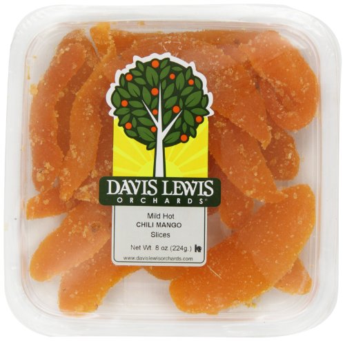 Davis Lewis Orchards Chili Slices, Mango, 8 Ounce