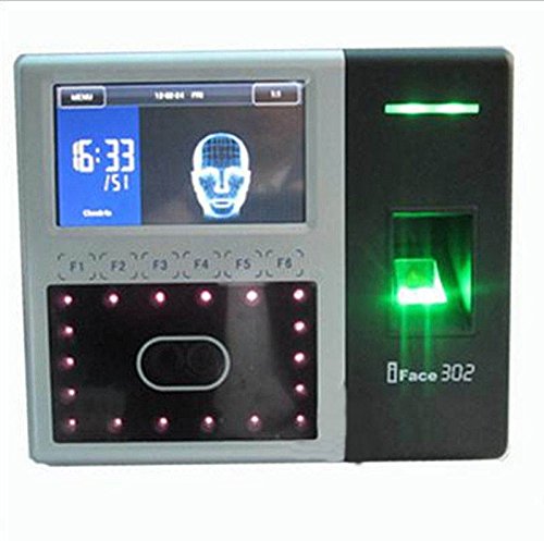 ZK software iFace302 biometric identification time attendance face reader finger