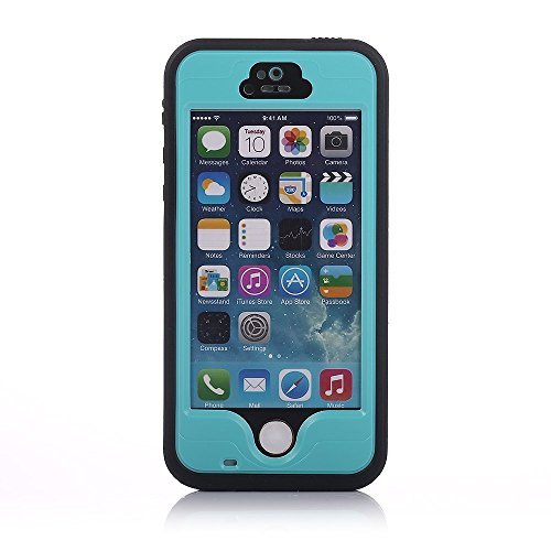 Merit iPhone 5S,iPhone 5 Case, Waterproof Shockproof Snowproof Dirtpoof Protection Case Cover with Touch Id(Blue)