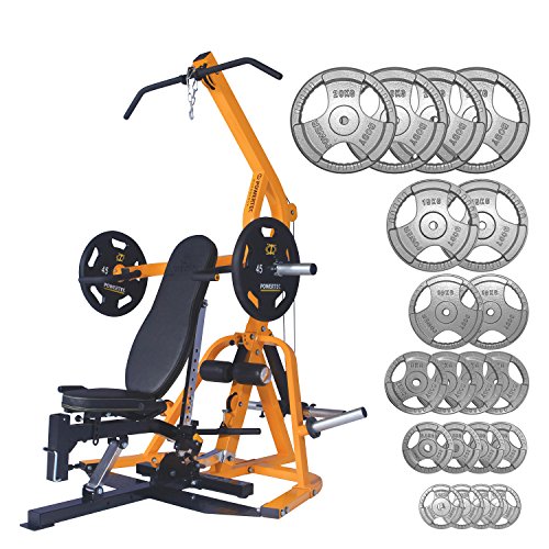 Powertec Workbench Levergym & Body Power 165kg Olympic Disc Kit