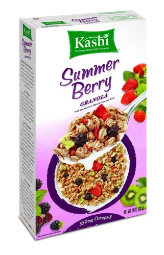 Kashi Summer Berry Granola, 14-Ounce Boxes (Pack of 4)