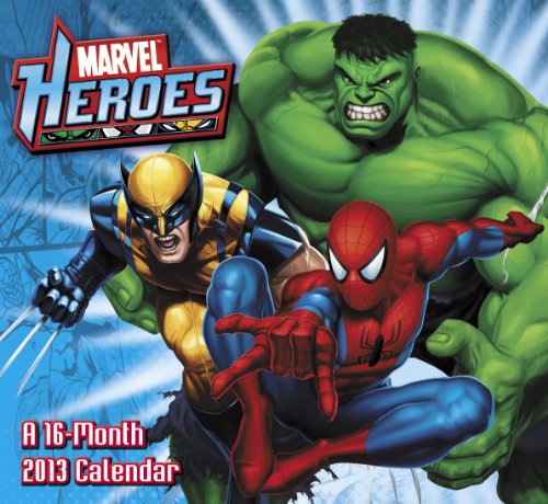 2013 Marvel Heroes Wall Calendar