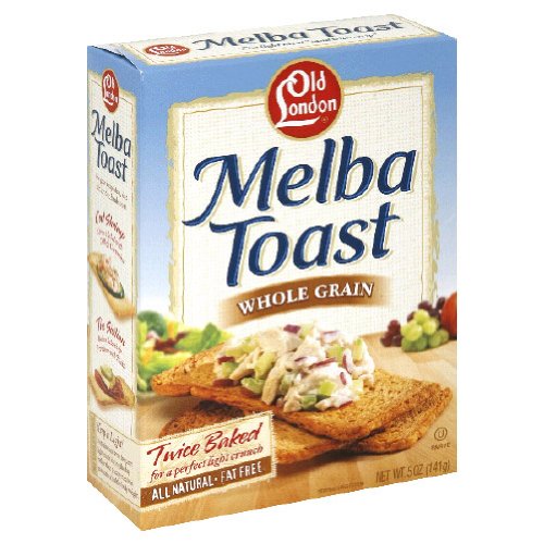 Old London Whole Grain Toast, 5-Ounce Boxes (Pack of 12)