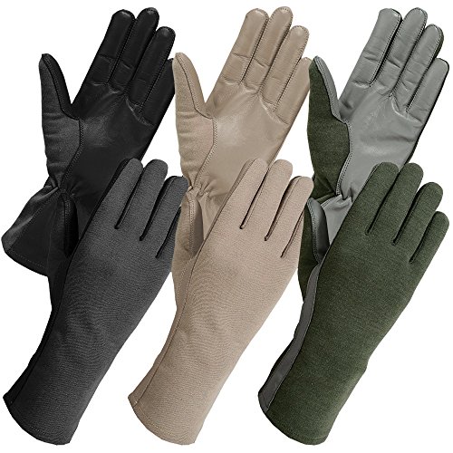 Secpro Airforce Military Tactical Fire Resistant Nomex Pilot Flight Gloves